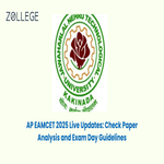 AP EAMCET 2025 Live Updates Check Paper Analysis and Exam Day Guidelines